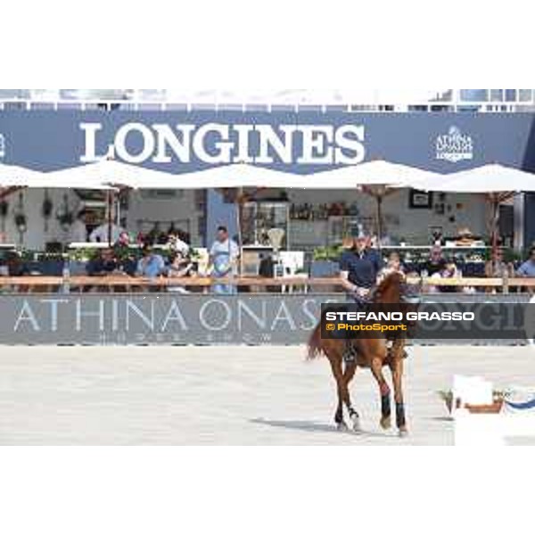 LGCT of St Tropez - Warm up - Ludger Beerbaum (GER) - St Tropez, Ramatulle beach - 30 May 2018 - ph.Stefano Grasso/LGCT