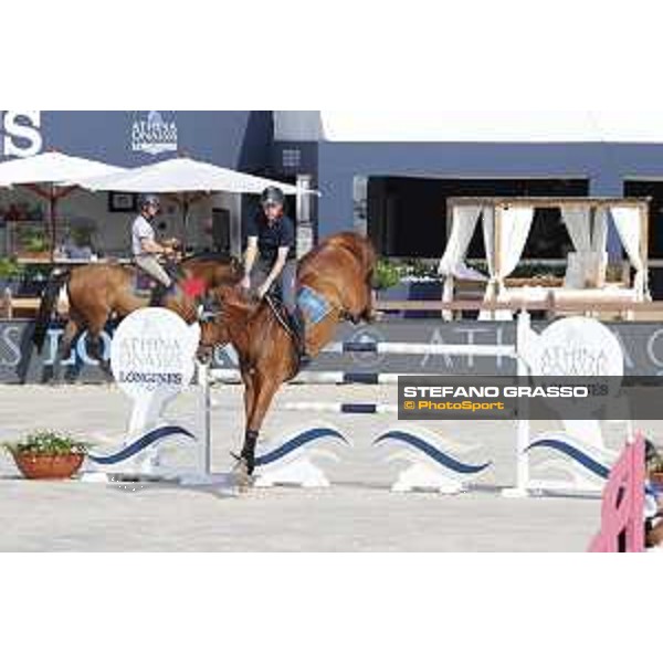LGCT of St Tropez - Warm up - Ludger Beerbaum (GER) - St Tropez, Ramatulle beach - 30 May 2018 - ph.Stefano Grasso/LGCT