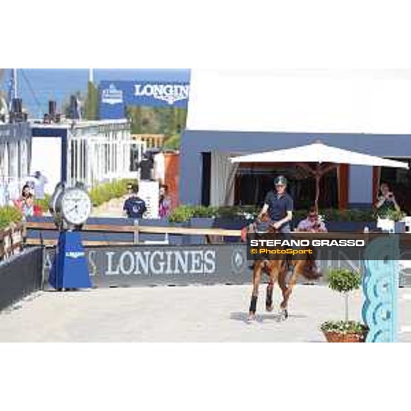 LGCT of St Tropez - Warm up - Ludger Beerbaum (GER) - St Tropez, Ramatulle beach - 30 May 2018 - ph.Stefano Grasso/LGCT