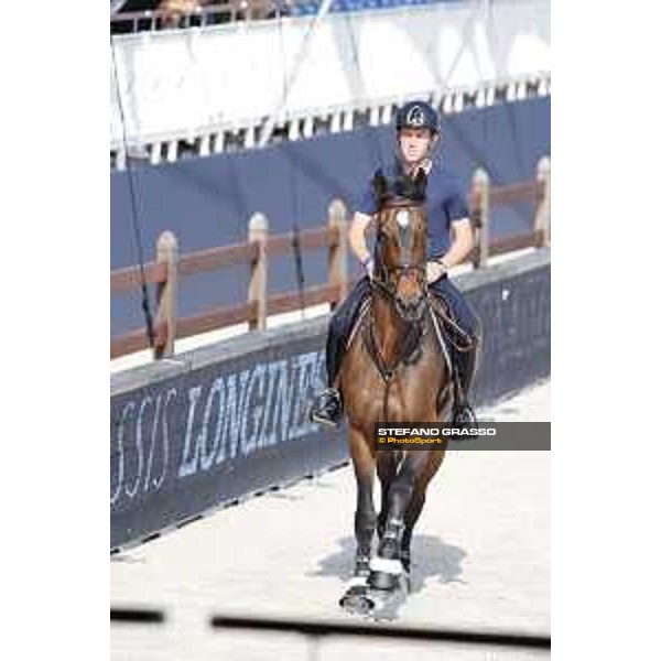 LGCT of St Tropez - Warm up - Scott Brash (GBR) - St Tropez, Ramatulle beach - 30 May 2018 - ph.Stefano Grasso/LGCT