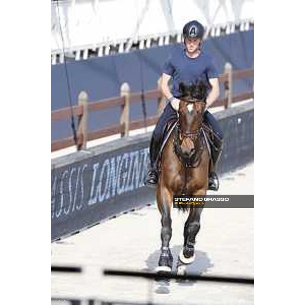 LGCT of St Tropez - Warm up - Scott Brash (GBR) - St Tropez, Ramatulle beach - 30 May 2018 - ph.Stefano Grasso/LGCT