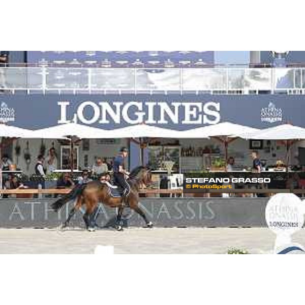 LGCT of St Tropez - Warm up - Scott Brash (GBR) - St Tropez, Ramatulle beach - 30 May 2018 - ph.Stefano Grasso/LGCT