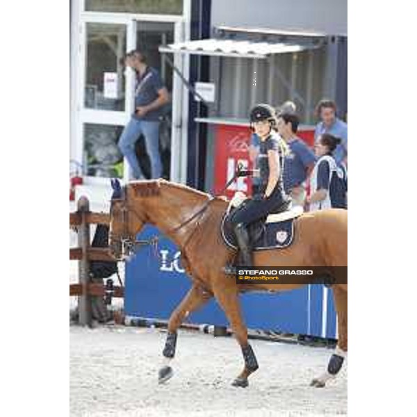 LGCT of St Tropez - Warm up - Jessica Springsteen (USA) - St Tropez, Ramatulle beach - 30 May 2018 - ph.Stefano Grasso/LGCT