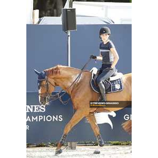 LGCT of St Tropez - Warm up - Jessica Springsteen (USA) - St Tropez, Ramatulle beach - 30 May 2018 - ph.Stefano Grasso/LGCT