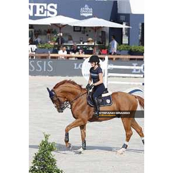 LGCT of St Tropez - Warm up - Jessica Springsteen (USA) - St Tropez, Ramatulle beach - 30 May 2018 - ph.Stefano Grasso/LGCT