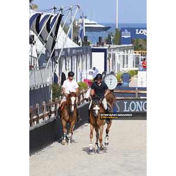 LGCT of St Tropez - Warm up - Darragh Kenny (IRL) - St Tropez, Ramatulle beach - 30 May 2018 - ph.Stefano Grasso/LGCT