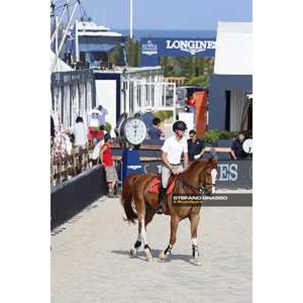 LGCT of St Tropez - Warm up - Jerome Guery (BEL) - St Tropez, Ramatulle beach - 30 May 2018 - ph.Stefano Grasso/LGCT