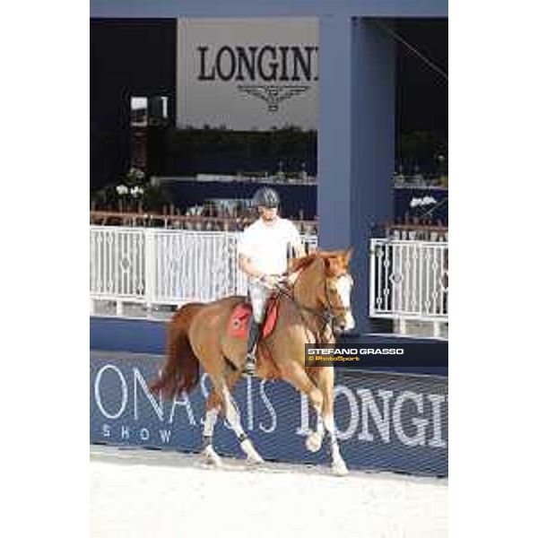 LGCT of St Tropez - Warm up - Jerome Guery (BEL) - St Tropez, Ramatulle beach - 30 May 2018 - ph.Stefano Grasso/LGCT