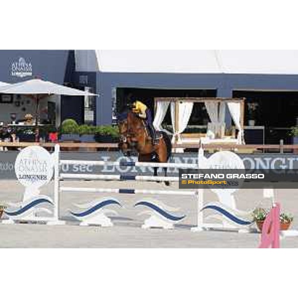 LGCT of St Tropez - Warm up - Edwina Tops-Alexander (AUS) - St Tropez, Ramatulle beach - 30 May 2018 - ph.Stefano Grasso/LGCT