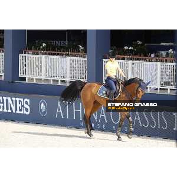 LGCT of St Tropez - Warm up - Edwina Tops-Alexander (AUS) - St Tropez, Ramatulle beach - 30 May 2018 - ph.Stefano Grasso/LGCT