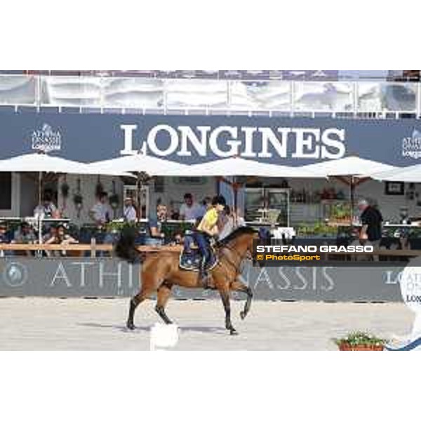 LGCT of St Tropez - Warm up - Edwina Tops-Alexander (AUS) - St Tropez, Ramatulle beach - 30 May 2018 - ph.Stefano Grasso/LGCT