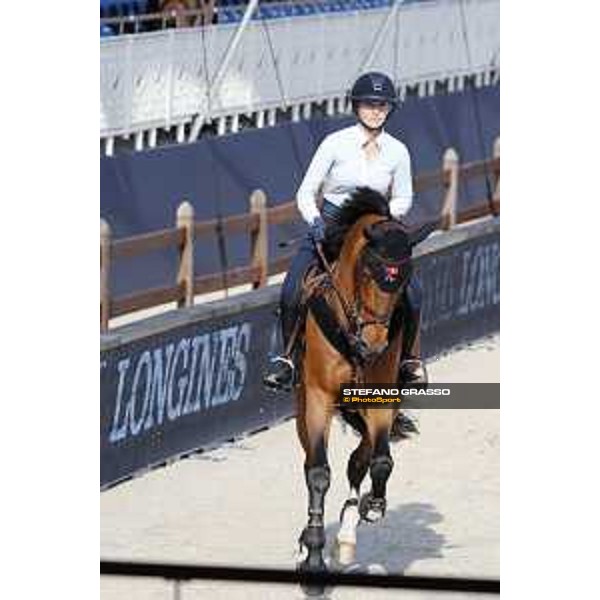 LGCT of St Tropez - Warm up - Lillie Keenan (USA) - St Tropez, Ramatulle beach - 30 May 2018 - ph.Stefano Grasso/LGCT