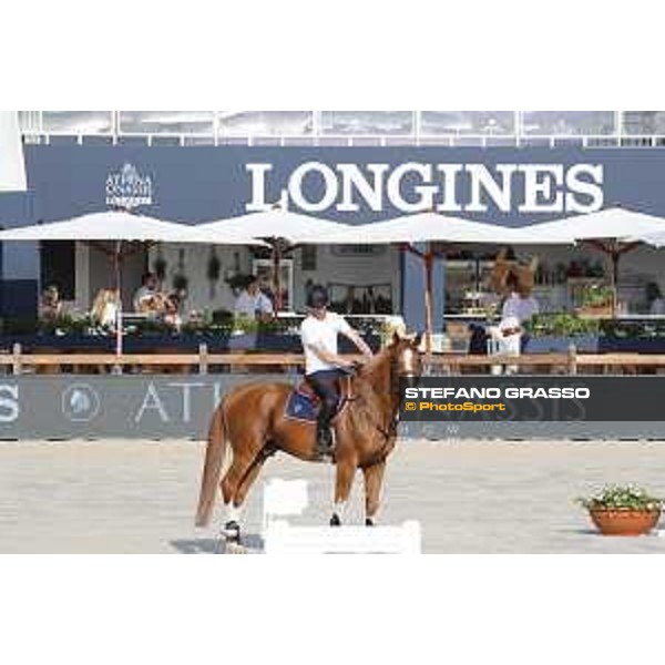 LGCT of St Tropez - Warm up - Harrie Smolders (NED) - St Tropez, Ramatulle beach - 30 May 2018 - ph.Stefano Grasso/LGCT