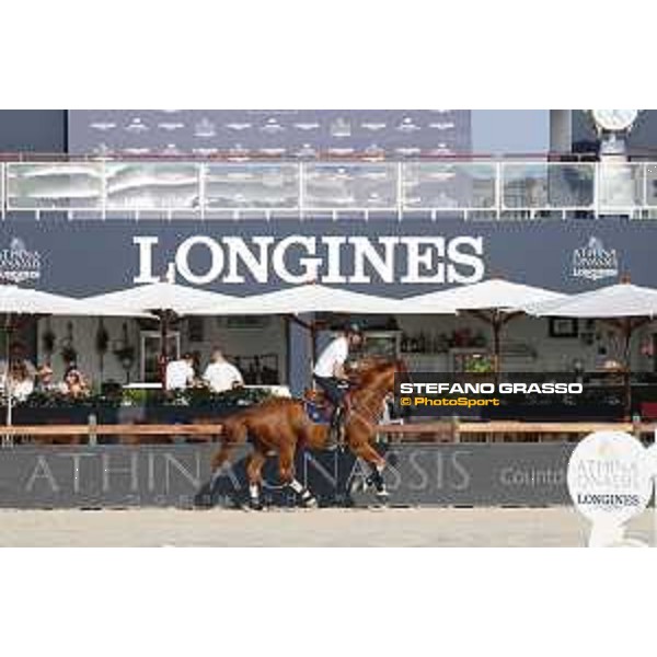 LGCT of St Tropez - Warm up - Harrie Smolders (NED) - St Tropez, Ramatulle beach - 30 May 2018 - ph.Stefano Grasso/LGCT