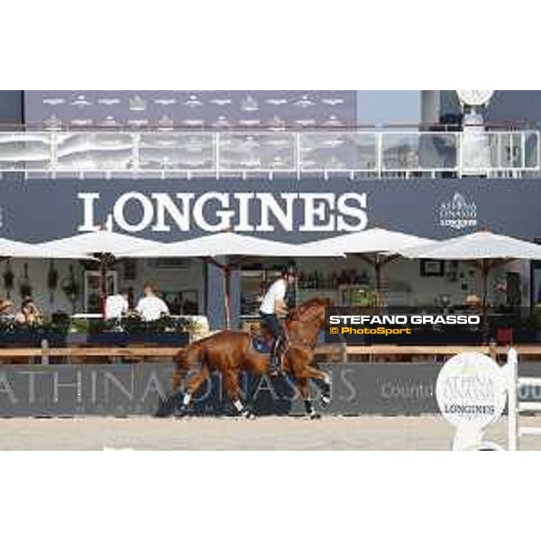 LGCT of St Tropez - Warm up - Harrie Smolders (NED) - St Tropez, Ramatulle beach - 30 May 2018 - ph.Stefano Grasso/LGCT