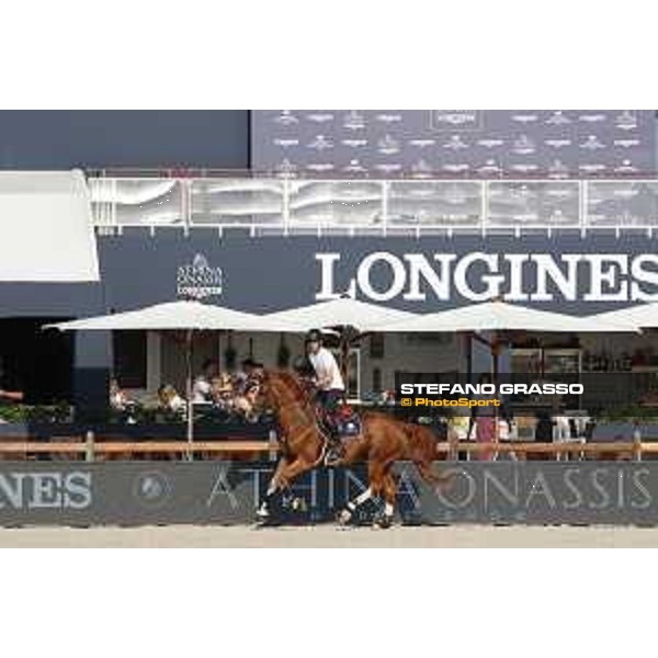 LGCT of St Tropez - Warm up - Harrie Smolders (NED) - St Tropez, Ramatulle beach - 30 May 2018 - ph.Stefano Grasso/LGCT