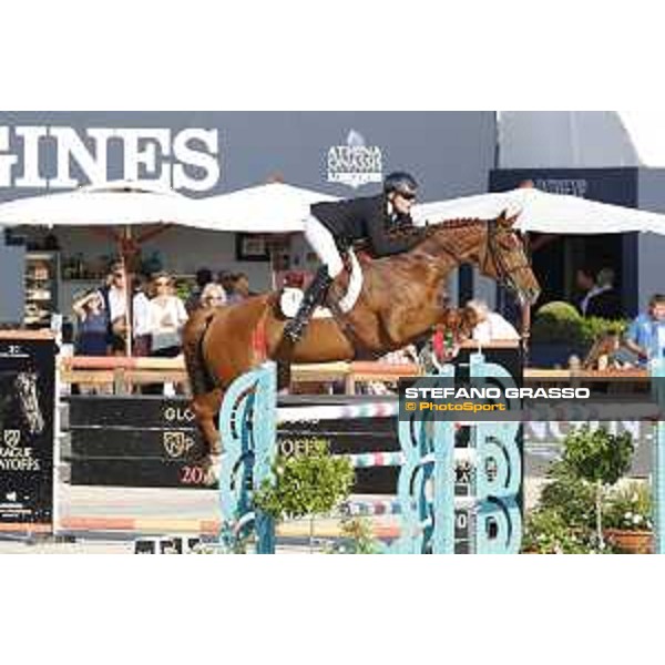 LGCT of St Tropez - Class 2 - Max Thirouin (FRA) on Utopie Villelongue - St Tropez, Ramatulle beach - 31 May 2018 - ph.Stefano Grasso/LGCT