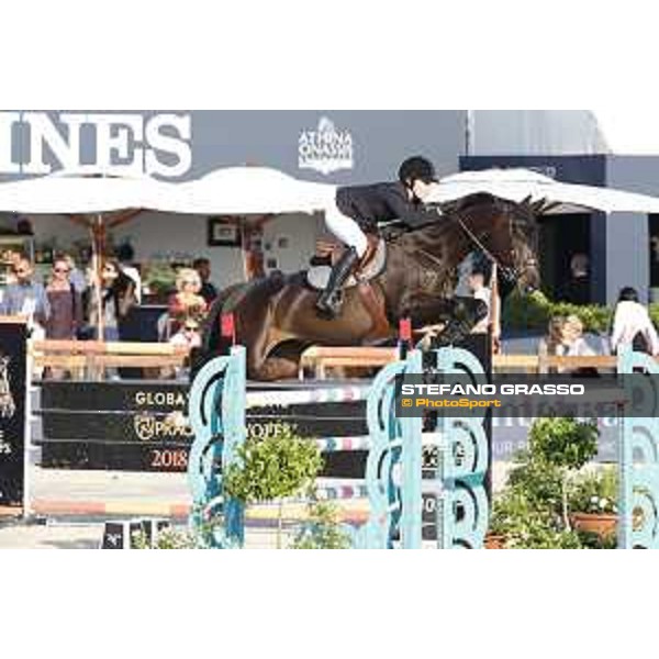 LGCT of St Tropez - Class 2 - Alexandra Thornton (GBR) on Cornetto K - St Tropez, Ramatulle beach - 31 May 2018 - ph.Stefano Grasso/LGCT