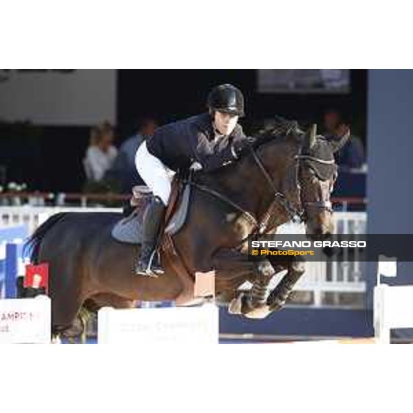 LGCT of St Tropez - Class 2 - Alexandra Thornton (GBR) on Cornetto K - St Tropez, Ramatulle beach - 31 May 2018 - ph.Stefano Grasso/LGCT