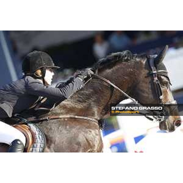 LGCT of St Tropez - Class 2 - Alexandra Thornton (GBR) on Cornetto K - St Tropez, Ramatulle beach - 31 May 2018 - ph.Stefano Grasso/LGCT