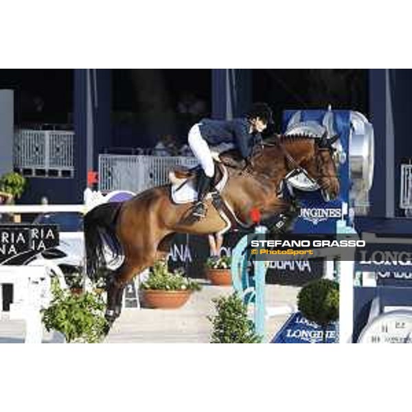 LGCT of St Tropez - Class 2 - Athina Onassis (GRE) on MHS Going Global - St Tropez, Ramatulle beach - 31 May 2018 - ph.Stefano Grasso/LGCT