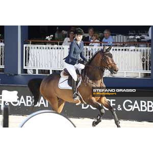 LGCT of St Tropez - Class 2 - Athina Onassis (GRE) on MHS Going Global - St Tropez, Ramatulle beach - 31 May 2018 - ph.Stefano Grasso/LGCT