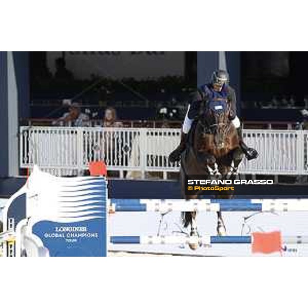 LGCT of St Tropez - Class 2 - Holger Wulschner (GER) on BSC Skipper - St Tropez, Ramatulle beach - 31 May 2018 - ph.Stefano Grasso/LGCT