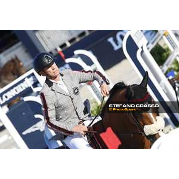 LGCT of St Tropez - Class 2 - Peder Fredricson (SWE) on Hansson WL - St Tropez, Ramatulle beach - 31 May 2018 - ph.Stefano Grasso/LGCT