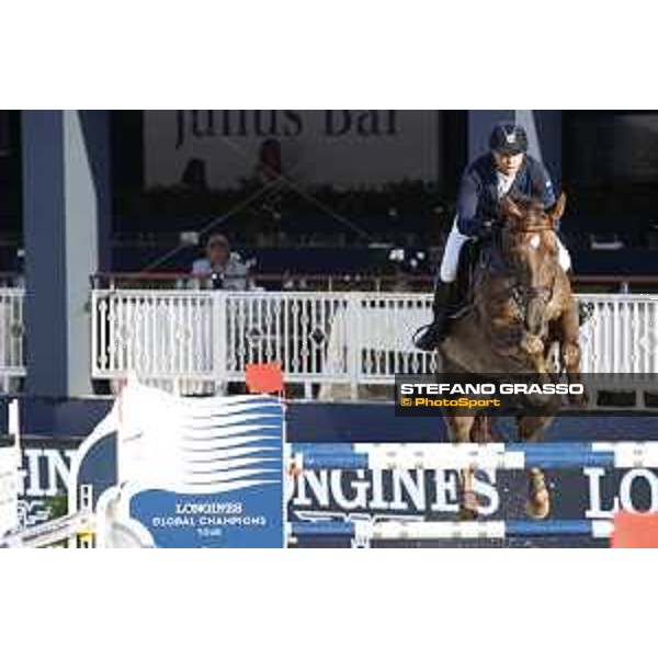 LGCT of St Tropez - Class 2 - Sadri Fegaier (FRA) on Ivoor van\'t Paradijs - St Tropez, Ramatulle beach - 31 May 2018 - ph.Stefano Grasso/LGCT