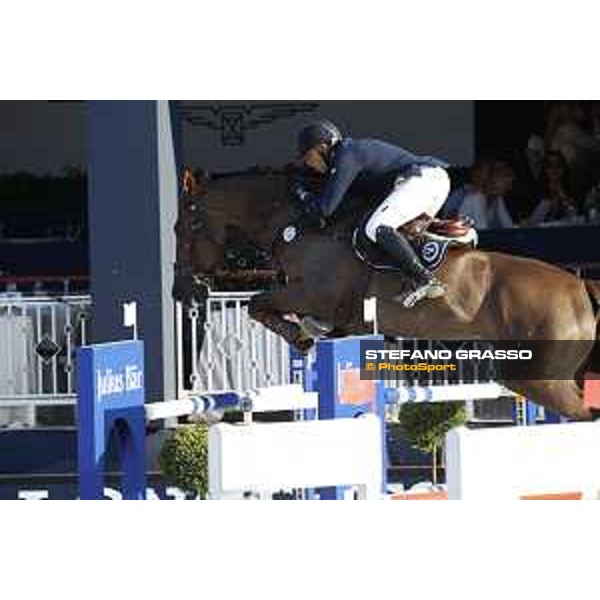 LGCT of St Tropez - Class 2 - Sadri Fegaier (FRA) on Ivoor van\'t Paradijs - St Tropez, Ramatulle beach - 31 May 2018 - ph.Stefano Grasso/LGCT