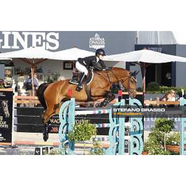 LGCT of St Tropez - Class 2 - Emily Moffitt (GBR) on Mtf Madame X - St Tropez, Ramatulle beach - 31 May 2018 - ph.Stefano Grasso/LGCT