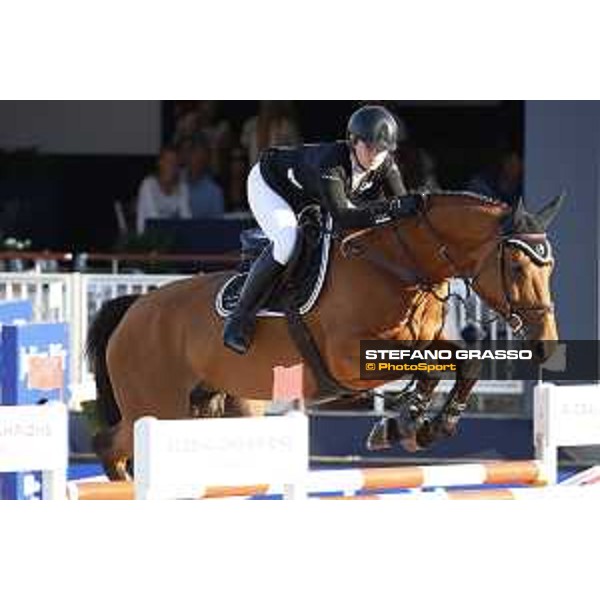 LGCT of St Tropez - Class 2 - Emily Moffitt (GBR) on Mtf Madame X - St Tropez, Ramatulle beach - 31 May 2018 - ph.Stefano Grasso/LGCT