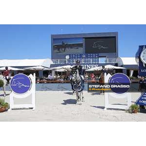 LGCT of St Tropez - Eduardo Alvarez Aznar (ESP) on Fidux - St Tropez, Ramatulle beach - 1 June 2018 - ph.Stefano Grasso/LGCT