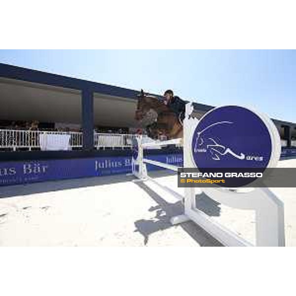 LGCT of St Tropez - Roger Yves Bost (FRA) on Tesway de la Batia - St Tropez, Ramatulle beach - 1 June 2018 - ph.Stefano Grasso/LGCT