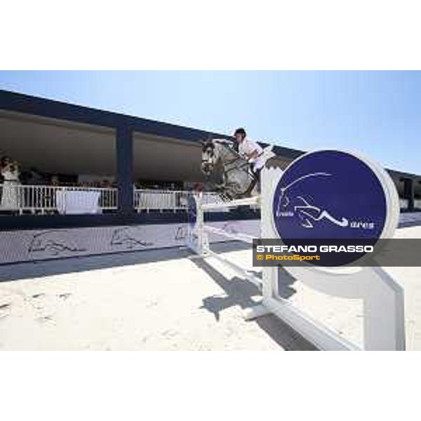 LGCT of St Tropez - Shane Breen (IRL)on CSF Vendi Cruz - St Tropez, Ramatulle beach - 1 June 2018 - ph.Stefano Grasso/LGCT