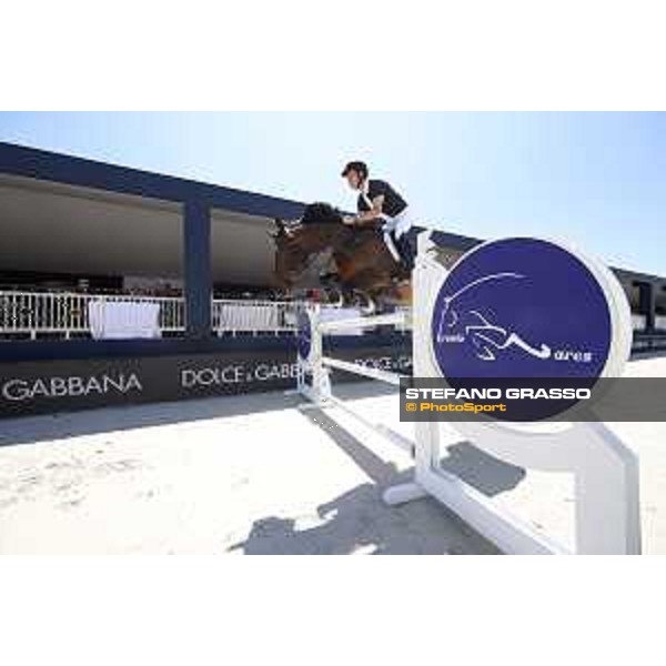 LGCT of St Tropez - Scott Brash (GBR) on Hello Mr President - St Tropez, Ramatulle beach - 1 June 2018 - ph.Stefano Grasso/LGCT