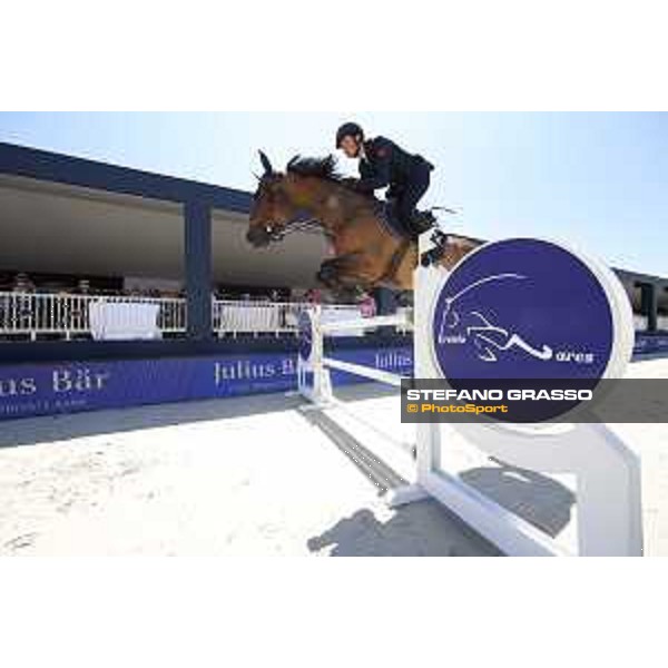 LGCT of St Tropez - Lorenzo de Luca (ITA) on de Flipper - St Tropez, Ramatulle beach - 1 June 2018 - ph.Stefano Grasso/LGCT