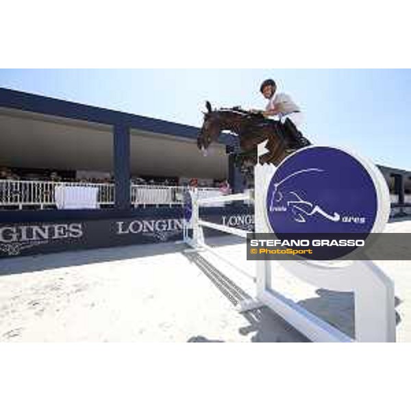 LGCT of St Tropez - Bertram Allen (IRL) on Izzy by Picobello - St Tropez, Ramatulle beach - 1 June 2018 - ph.Stefano Grasso/LGCT