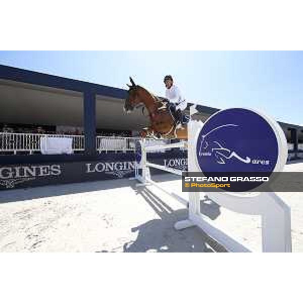 LGCT of St Tropez - Philippe Rozier (FRA) on Reveur de Kergane - St Tropez, Ramatulle beach - 1 June 2018 - ph.Stefano Grasso/LGCT