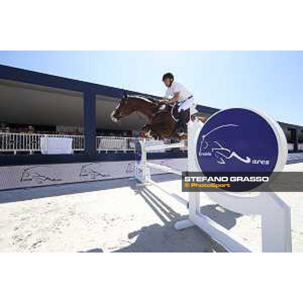 LGCT of St Tropez - Piergiorgio Bucci (ITA) on Casallo Z - St Tropez, Ramatulle beach - 1 June 2018 - ph.Stefano Grasso/LGCT