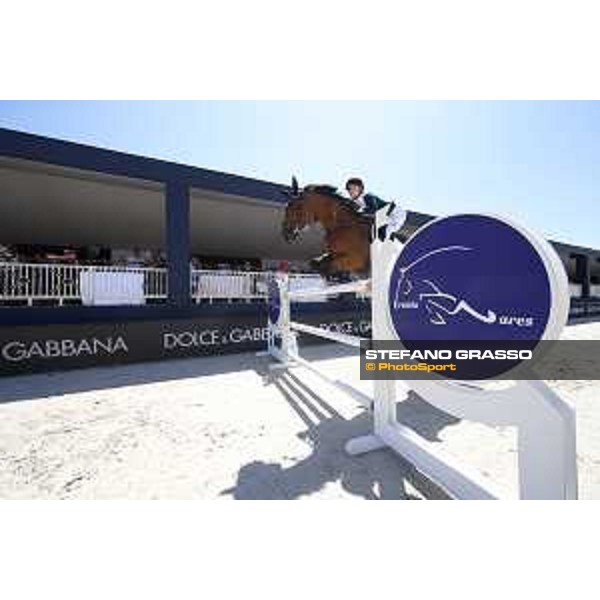 LGCT of St Tropez - Emily Moffitt (GBR) on Mtf Madame X - St Tropez, Ramatulle beach - 1 June 2018 - ph.Stefano Grasso/LGCT