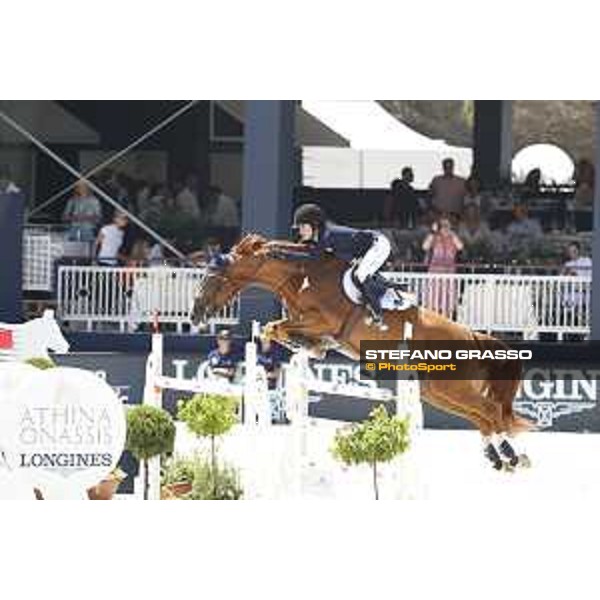 LGCT of St Tropez - Jessica Springsteen (USA) on RMF Chacco Top - St Tropez, Ramatulle beach - 1 June 2018 - ph.Stefano Grasso/LGCT