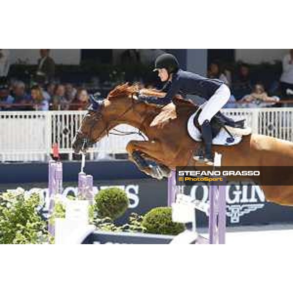 LGCT of St Tropez - Jessica Springsteen (USA) on RMF Chacco Top - St Tropez, Ramatulle beach - 1 June 2018 - ph.Stefano Grasso/LGCT