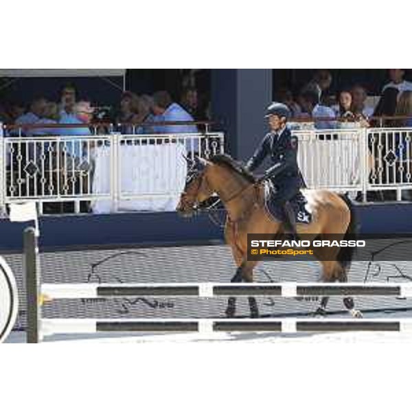 LGCT of St Tropez - Lorenzo de Luca (ITA) on de Flipper - St Tropez, Ramatulle beach - 1 June 2018 - ph.Stefano Grasso/LGCT