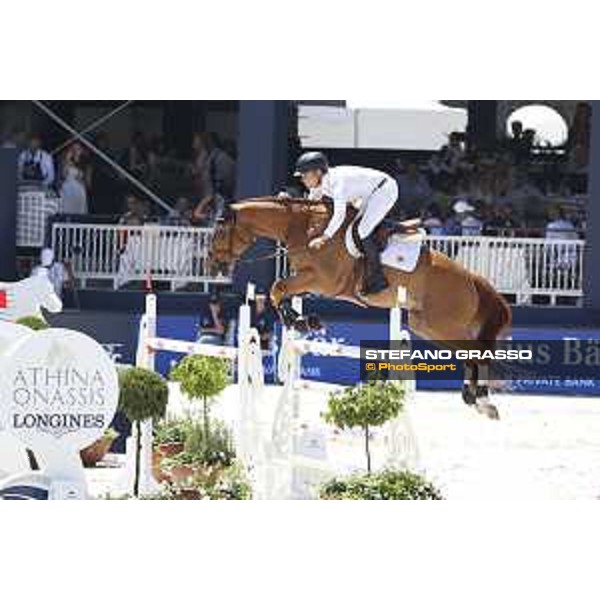 LGCT of St Tropez - Ben Asselin (CAN) on Makavoy - St Tropez, Ramatulle beach - 1 June 2018 - ph.Stefano Grasso/LGCT