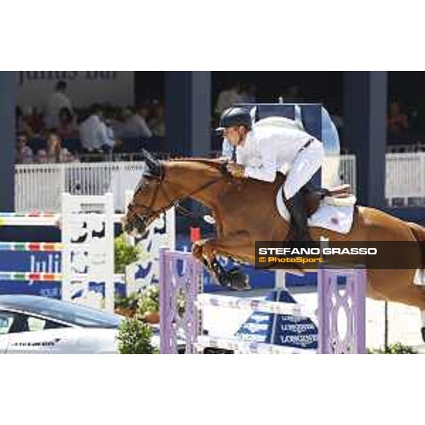 LGCT of St Tropez - Ben Asselin (CAN) on Makavoy - St Tropez, Ramatulle beach - 1 June 2018 - ph.Stefano Grasso/LGCT