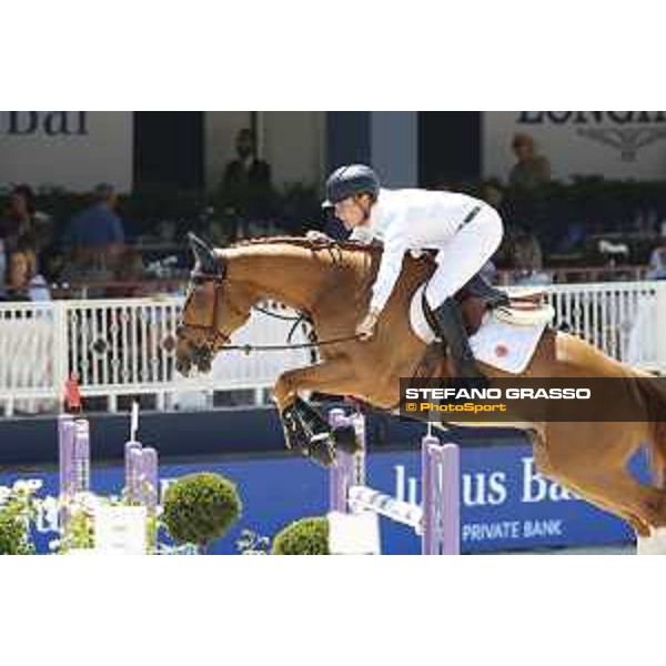 LGCT of St Tropez - Ben Asselin (CAN) on Makavoy - St Tropez, Ramatulle beach - 1 June 2018 - ph.Stefano Grasso/LGCT