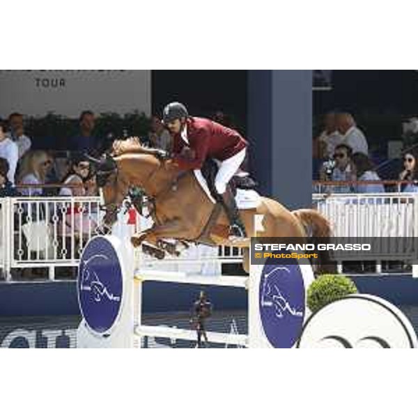 LGCT of St Tropez - Sheikh Ali Al Thani (QAT) on Sirocco - St Tropez, Ramatulle beach - 1 June 2018 - ph.Stefano Grasso/LGCT