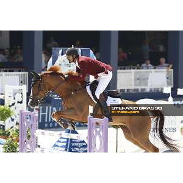 LGCT of St Tropez - Sheikh Ali Al Thani (QAT) on Sirocco - St Tropez, Ramatulle beach - 1 June 2018 - ph.Stefano Grasso/LGCT