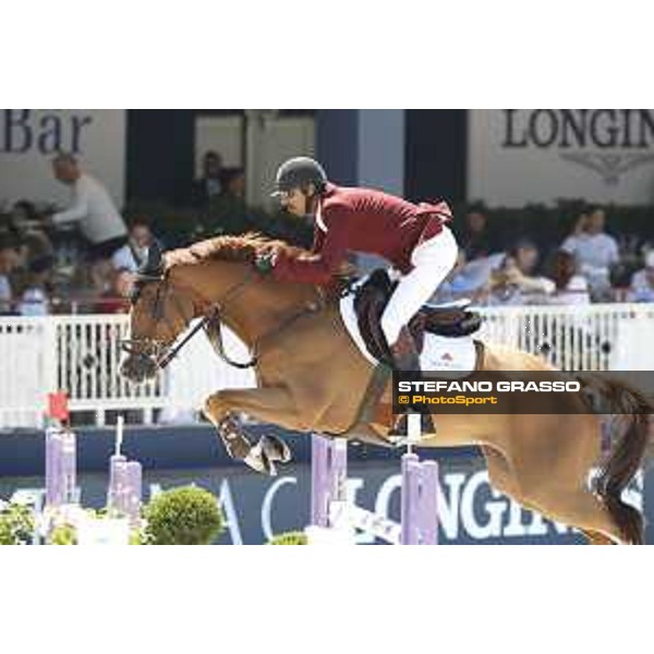 LGCT of St Tropez - Sheikh Ali Al Thani (QAT) on Sirocco - St Tropez, Ramatulle beach - 1 June 2018 - ph.Stefano Grasso/LGCT
